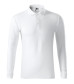 Men's Pique Polo shirt with long sleeves