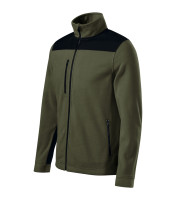 Combined unisex fleece jacket/sweatshirt Effect