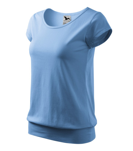 Women's T-shirt City with a loose cut