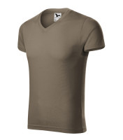 Tight-fitting men's Slim Fit V-neck t-shirt